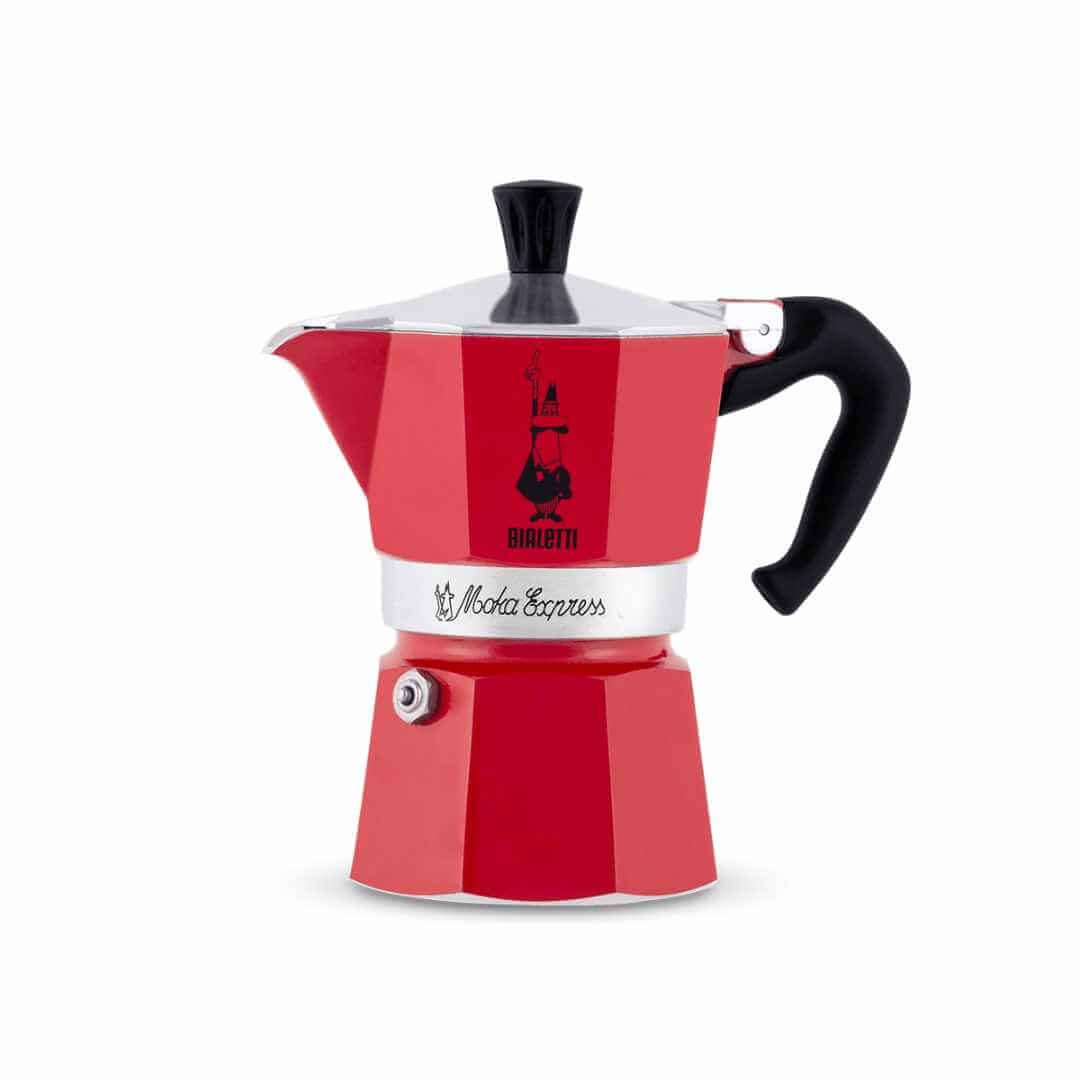 Moka Express Rainbow 3 Tasses Rossa main image 0