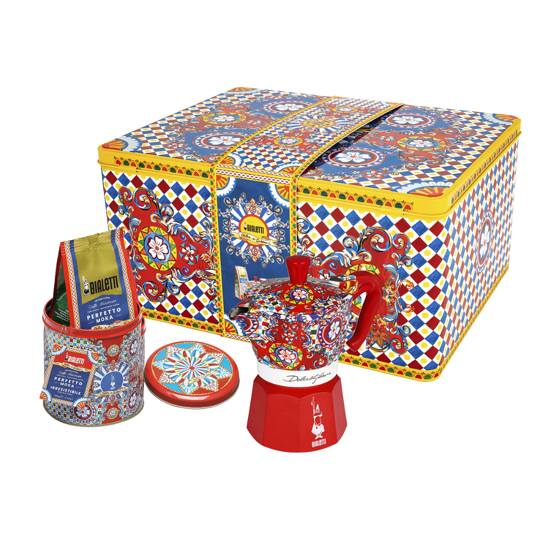 D&G Sicilian Cart Moka 3 Gift Set
