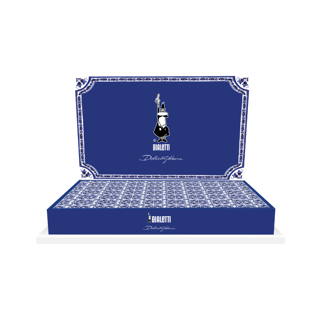 Bialetti X Dolce&Gabbana Blue Med Glorifier POS