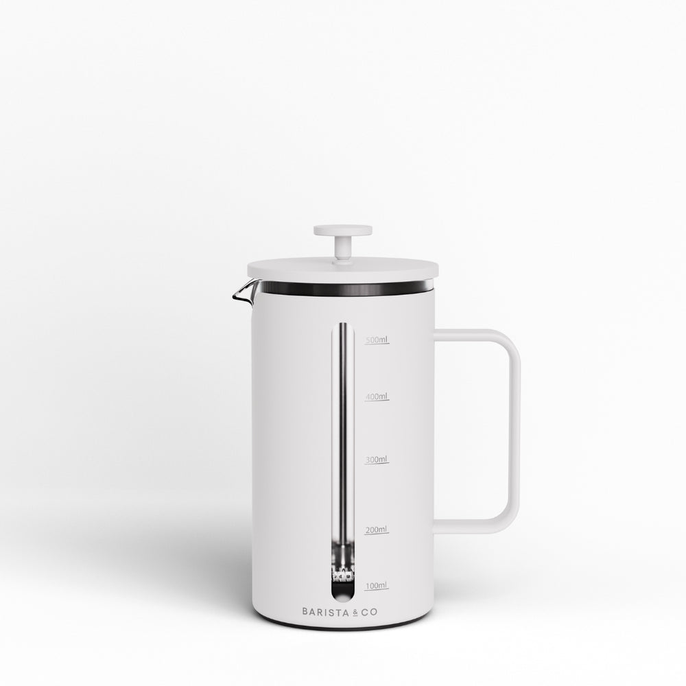 White Exos Coffee Press