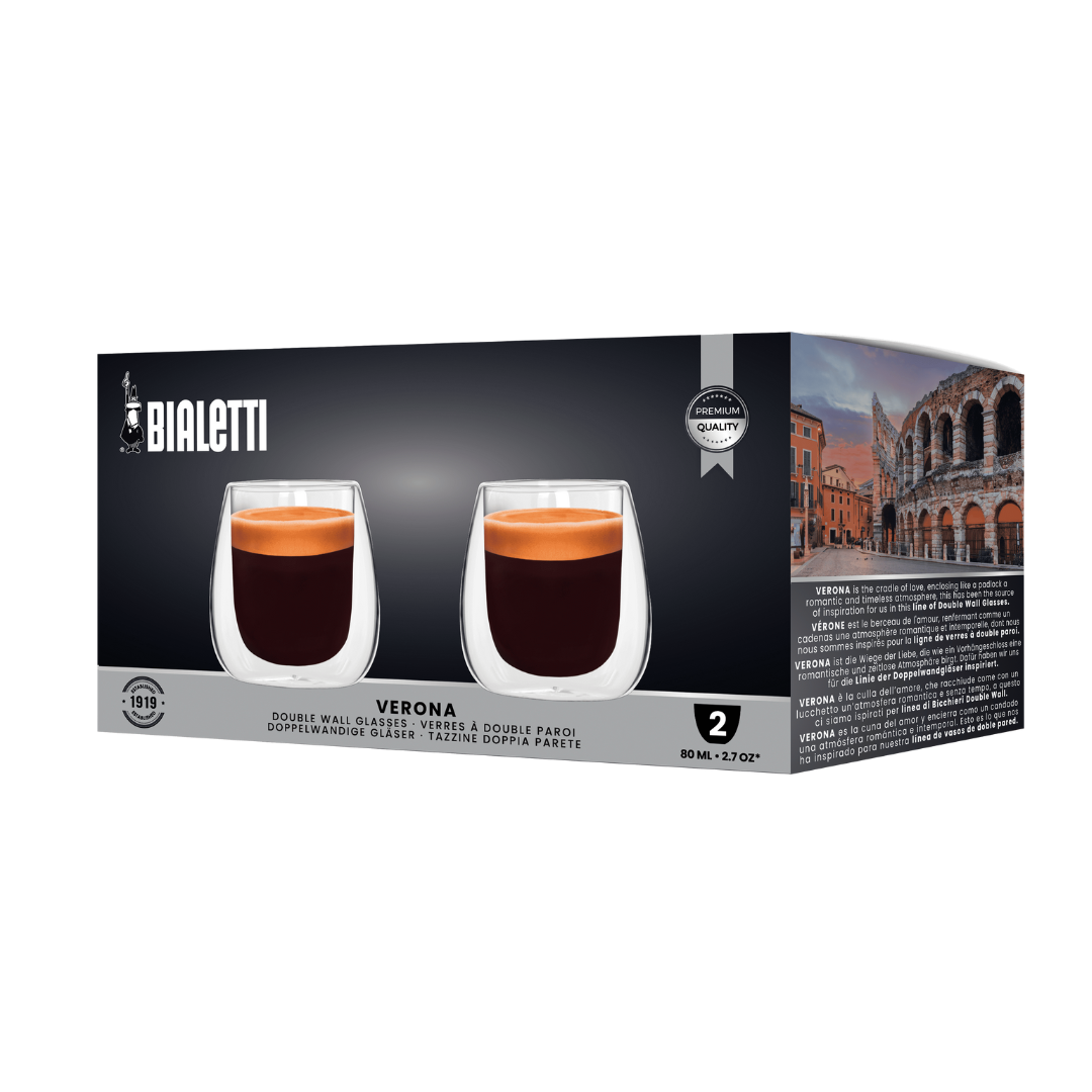 Bialetti Verona Double Walled Glasses (Set of 2)