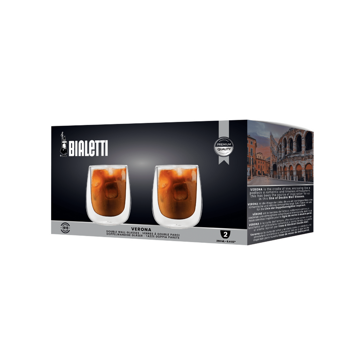 Bialetti Verona Double Walled Glasses (Set of 2)
