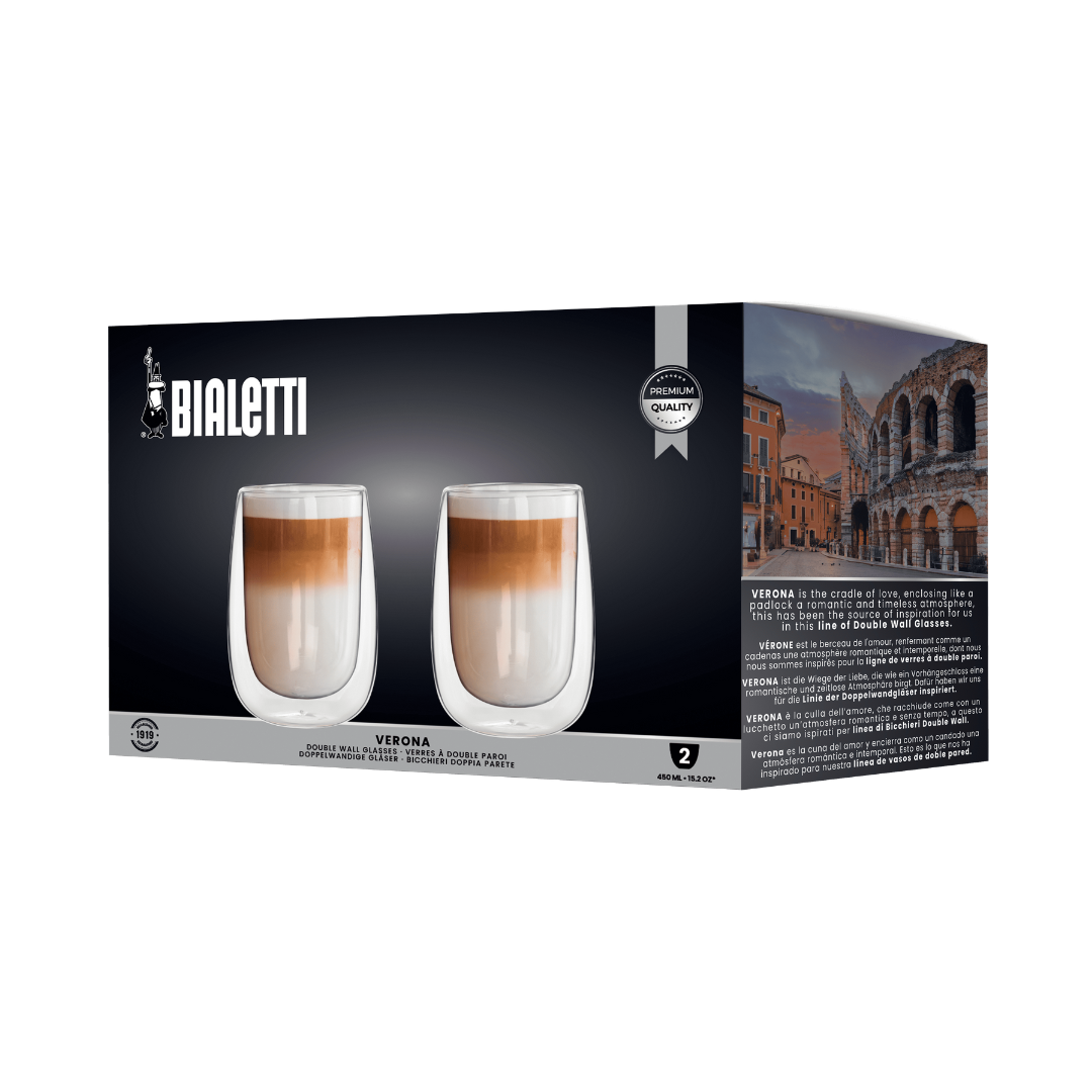 Bialetti Verona Double Walled Glasses (Set of 2)