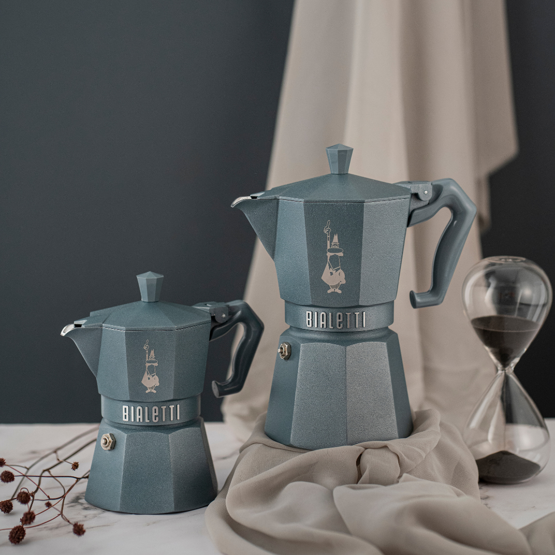 Moka Exclusive Octagonal Induction Stovetop Coffee Maker
