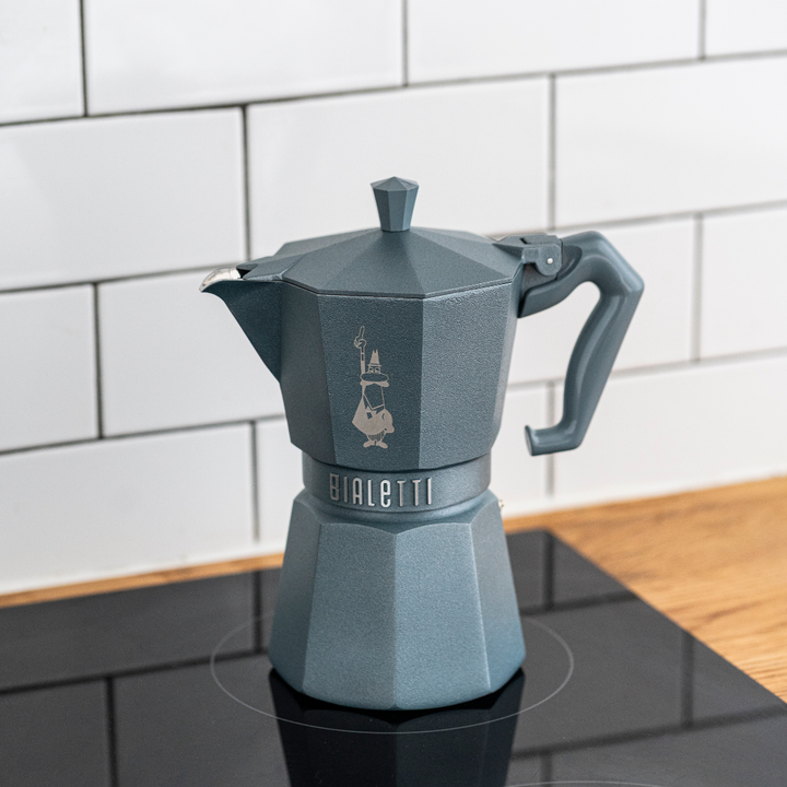 Moka Exclusive Octagonal Induction Stovetop Coffee Maker