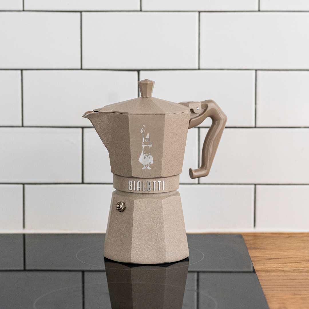 Moka Exclusive Octagonal Induction Stovetop Coffee Maker