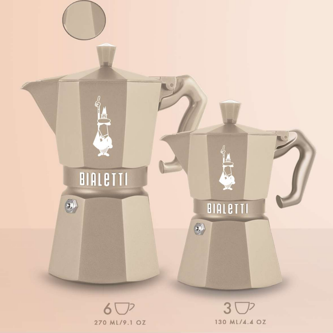 Moka Exclusive Octagonal Induction Stovetop Coffee Maker