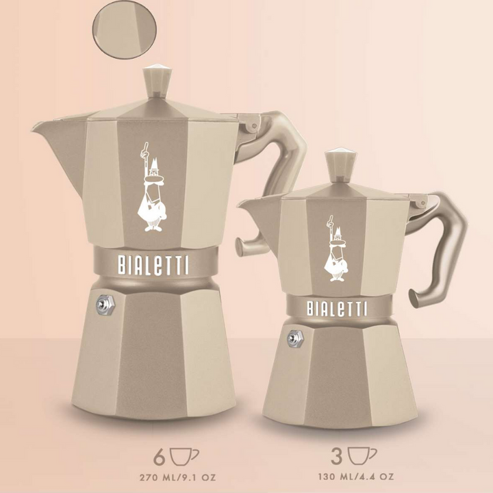 Moka Exclusive Octagonal Induction Stovetop Coffee Maker