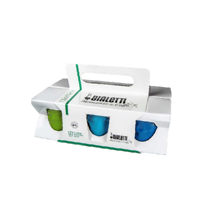 Colour Espresso Cups (6pk)