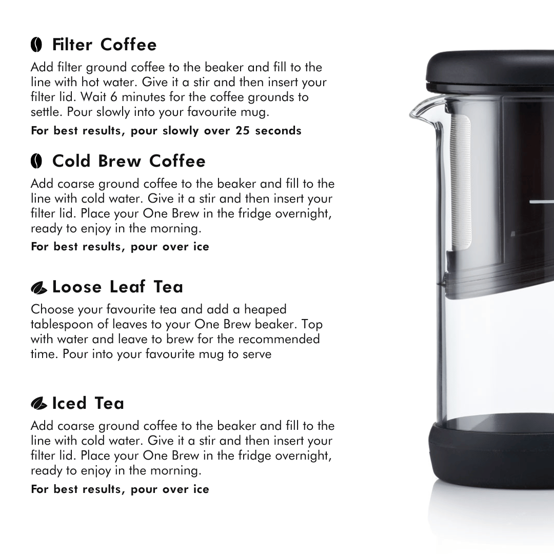 One Brew Coffee Maker